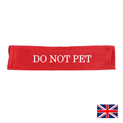 Sleeve Do not pet rood